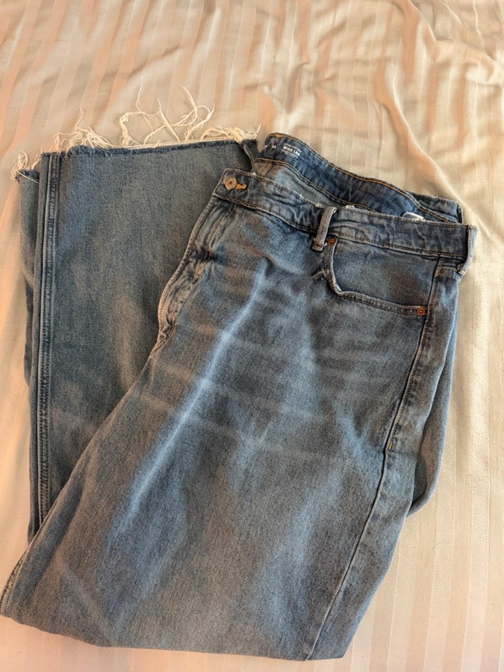 Extra High-Rise, Wide Leg Jeans